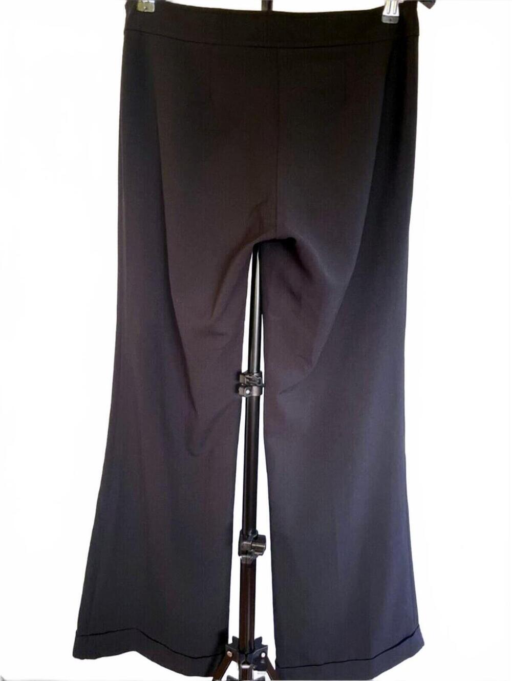 Trina Turk Womens Black Wide-Leg Dress Pants Size 6 - Picture 2 of 8